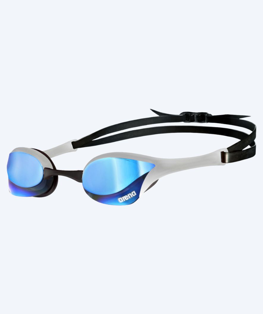 Arena Elite simglasögon - Cobra Ultra SWIPE Mirror - Vit (blå mirror)