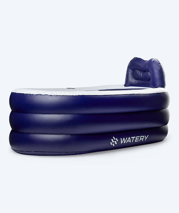 Watery uppblåsbar badkar - Seal Real - Mörkblå
