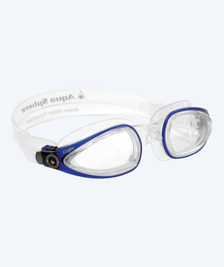 Aquasphere simglasögon med styrka - Eagle - Marinblå