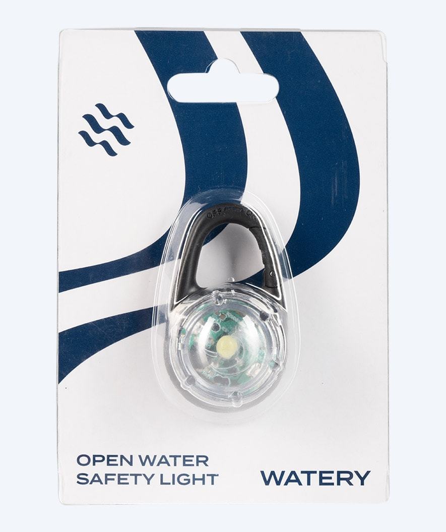 Watery vattentät LED-ljus för simboj - Pro - Vit