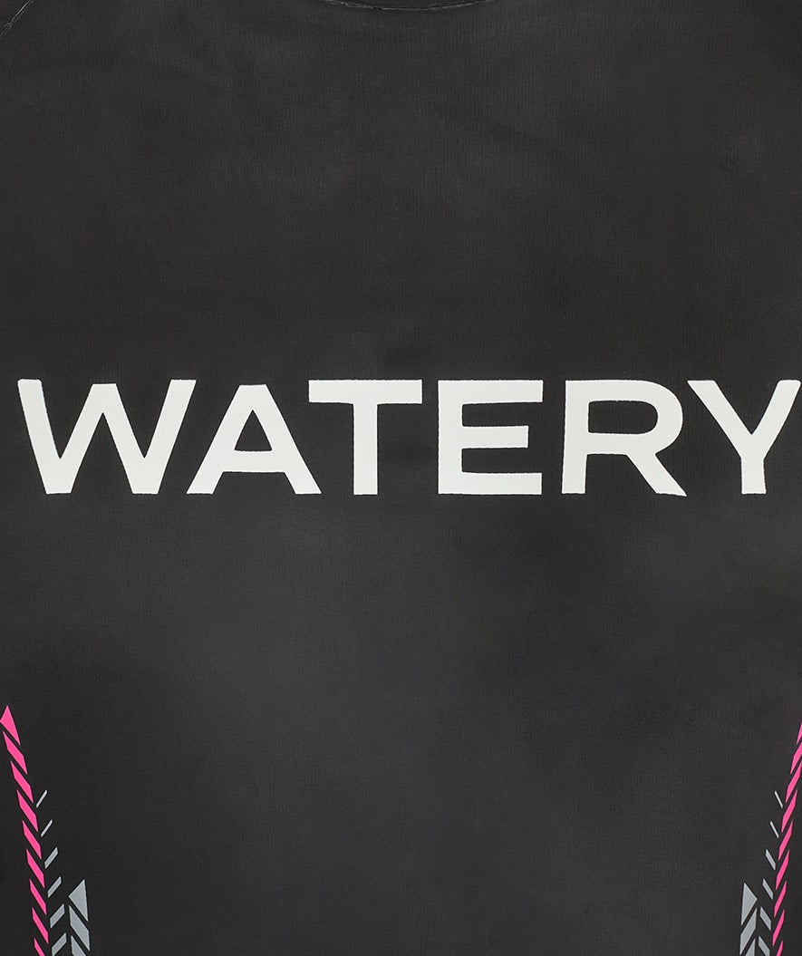 Watery våtdräkt för dam - Calder Rapid  - Svart/rosa