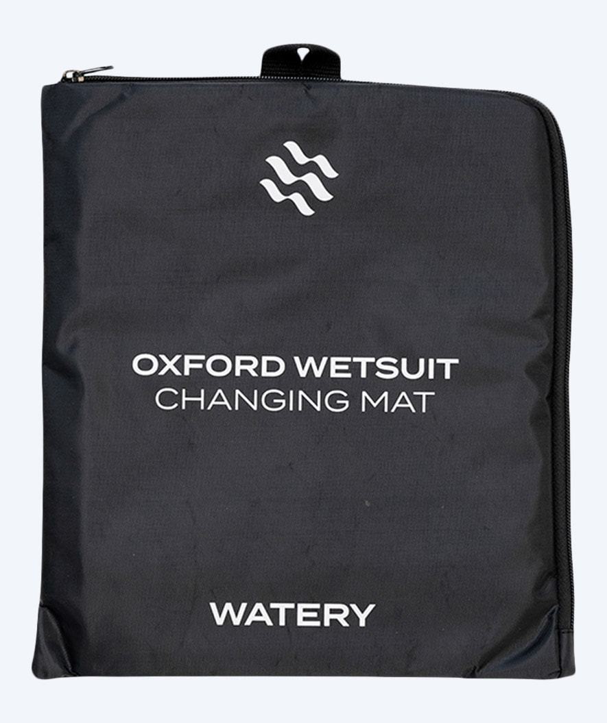 Watery ombytesmatta - Oxford - Svart