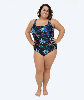 Watery baddräkt plus size för dam - Marilla - Arvia Blue