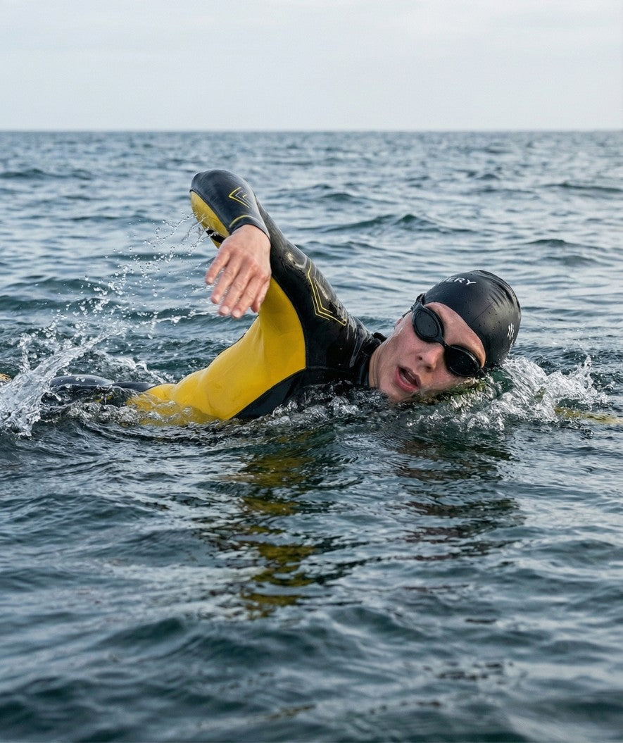 Watery våtdräkt för dam - Reptile Breast - Gul