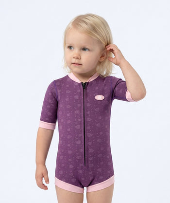 Watery våtdräkt för barn - Baia Full-Body - Atlantic Purple