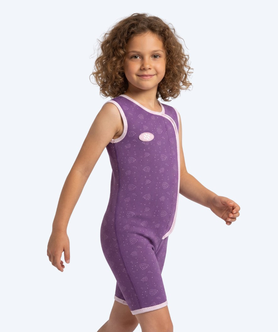 Watery våtdräkt för barn - Baia Shorty - Atlantic Purple