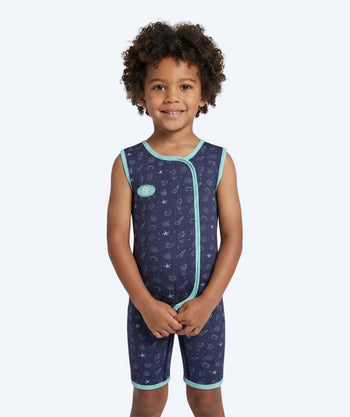 Watery våtdräkt för barn - Baia Shorty - Atlantic Turquoise