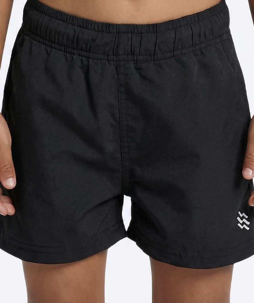 Watery badshorts för pojkar - Waverly - Svart