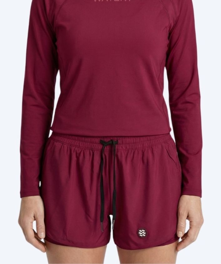 Watery badshorts för dam - Remington - Mörkröd