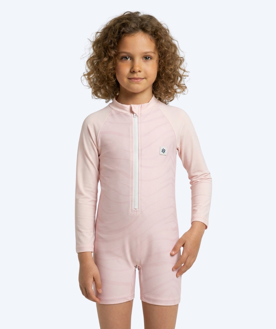 Watery UV-dräkt för barn - Fjord Långärmad Rashguard - Rosa