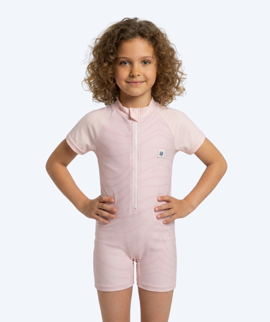Watery UV-dräkt för barn - Fjord Kortärmad Rashguard - Rosa