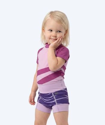 Watery blöjbadbyxor för barn - Neoprene Swim Nappy - Fjord Purple