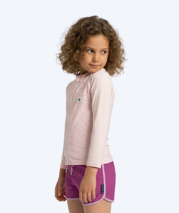 Watery UV-tröja för barn - Fjord Långärmad Rashguard - Rosa