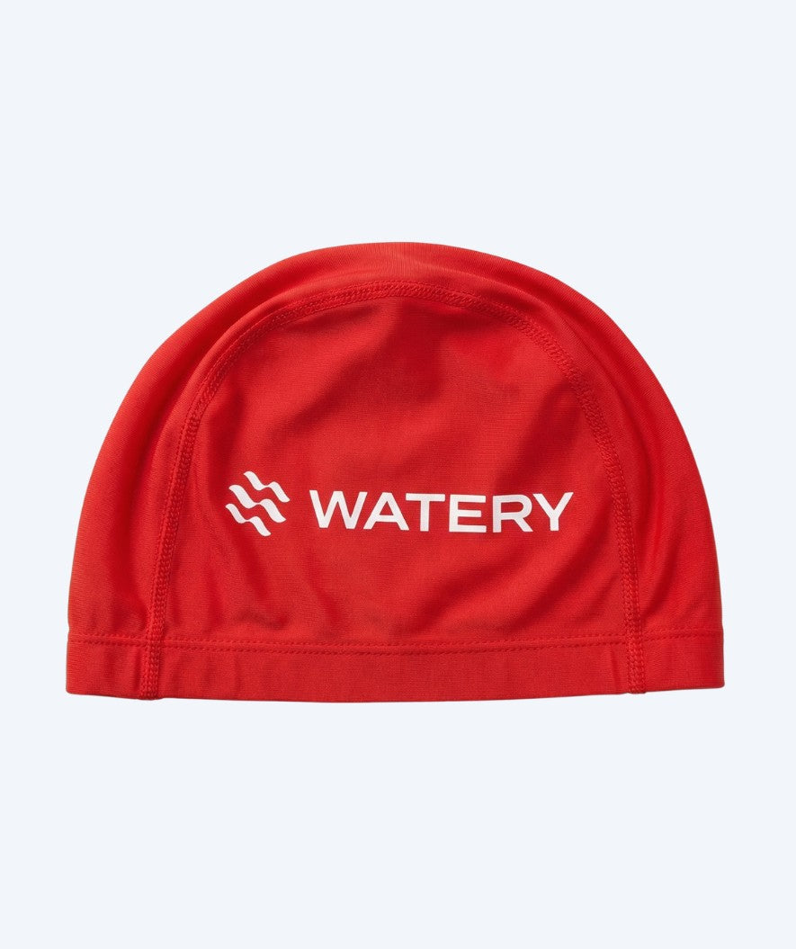 Watery badmössa (från 10 år) - Signature Elastane - Röd