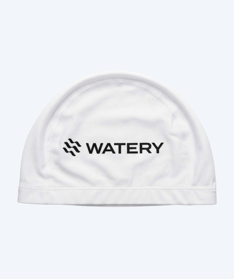 Watery badmössa (från 10 år) - Signature Elastane - Vit