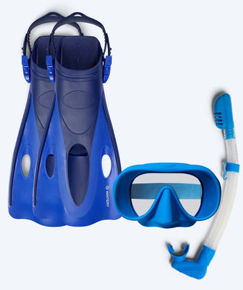 Watery snorkelset för vuxna (från 15 år) - Launch/Alton - Blå