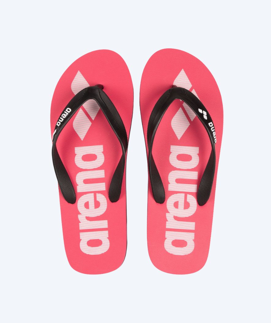 Arena flip-flops för vuxna - Rosa/svart