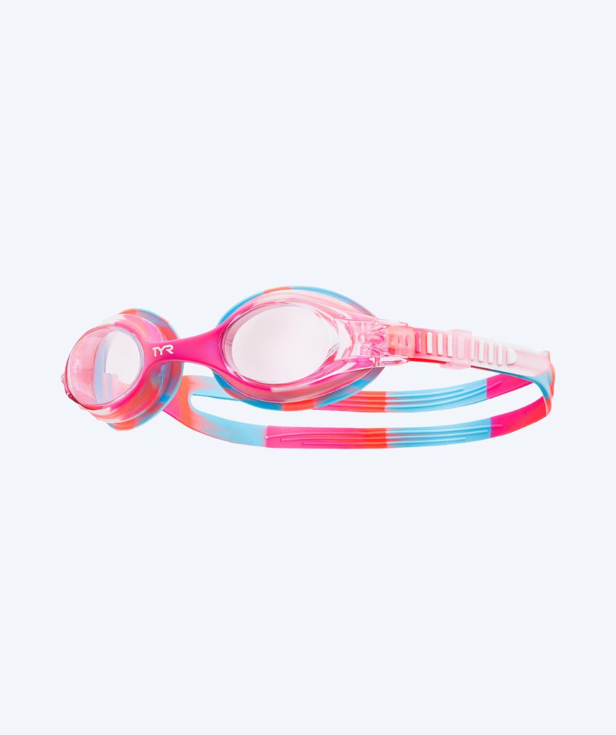 TYR simglasögon för barn - Swimple - Rosa/ljusblå