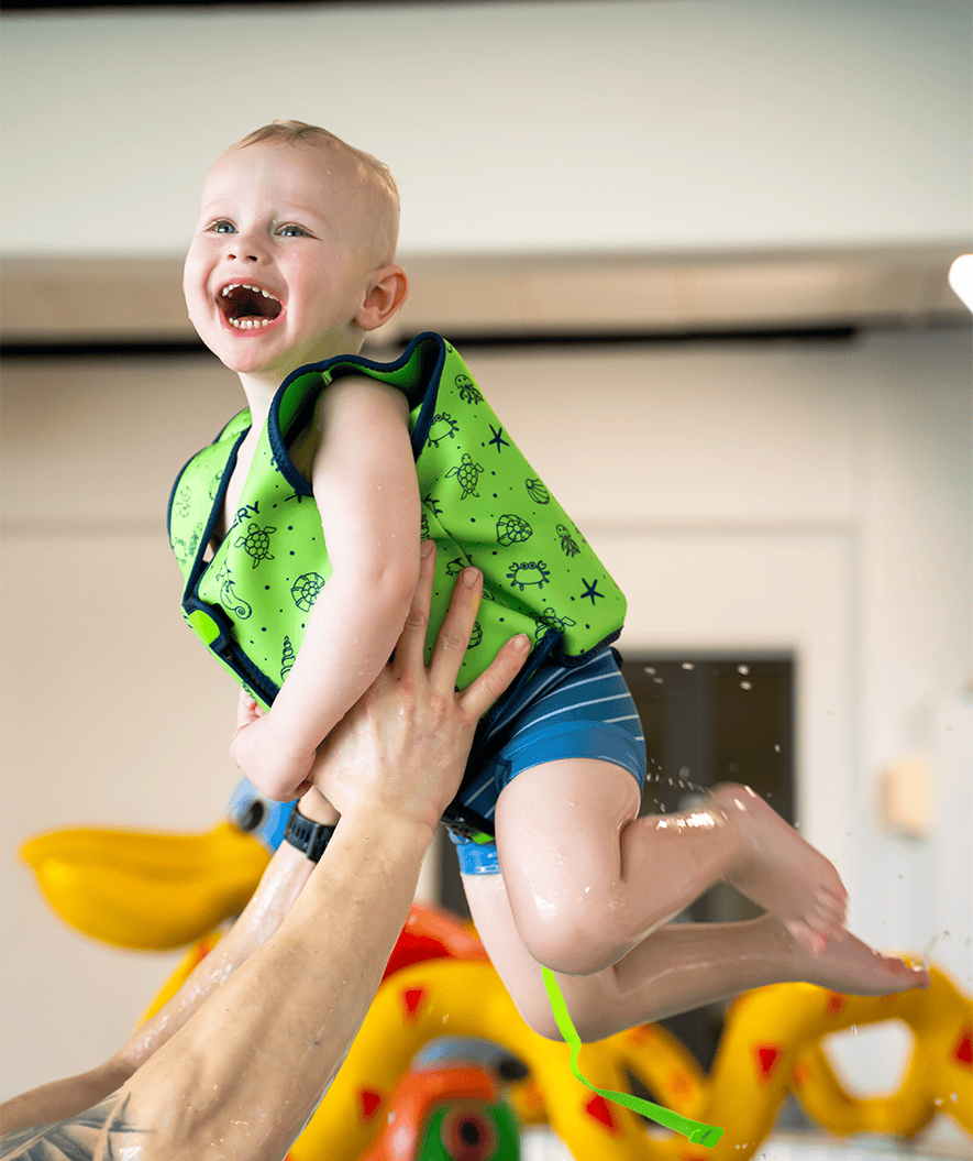 Watery simväst för barn (1-6) - Splashy - Lila