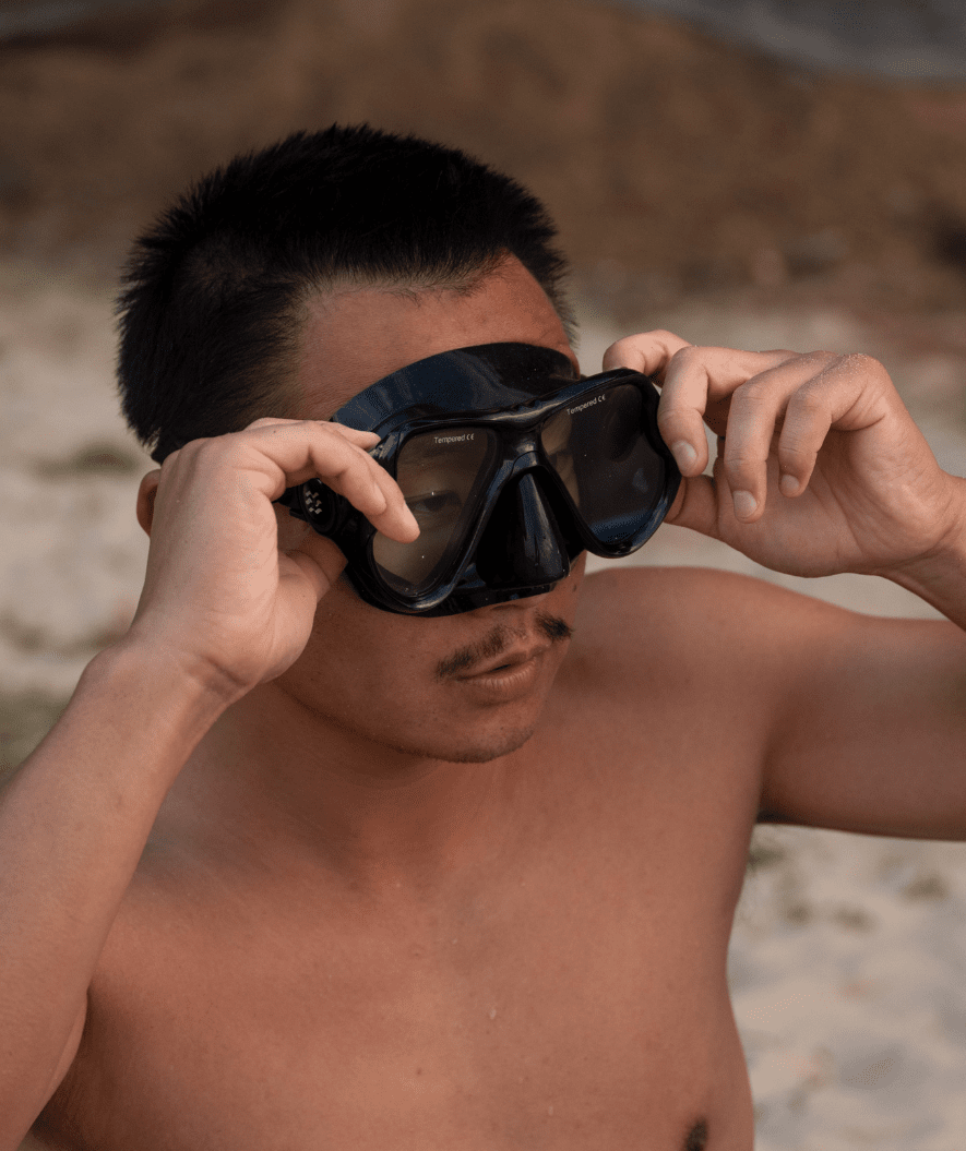 Watery cyklop för vuxna (från 12 år) - Hudson - Svart