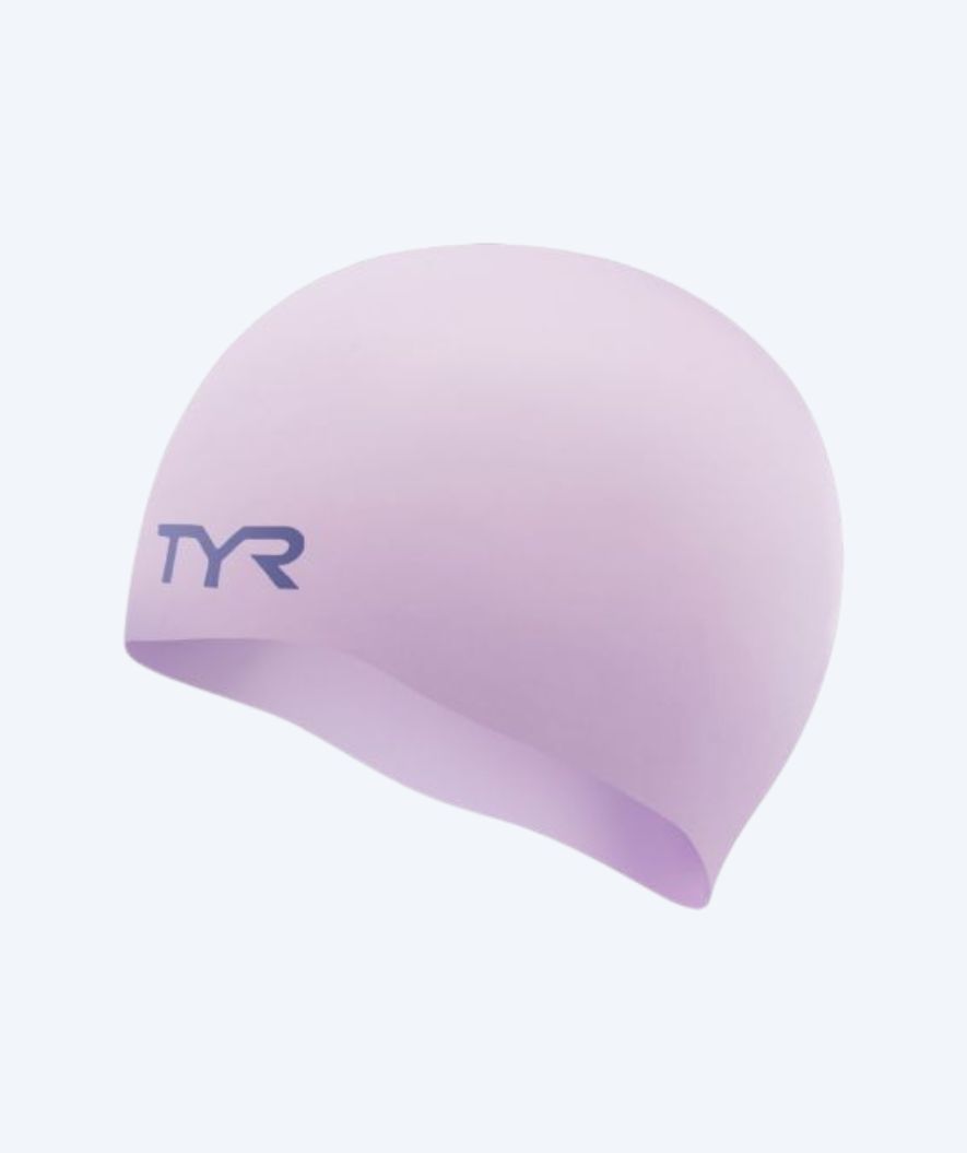 TYR badmössa - Silicone - Ljusrosa