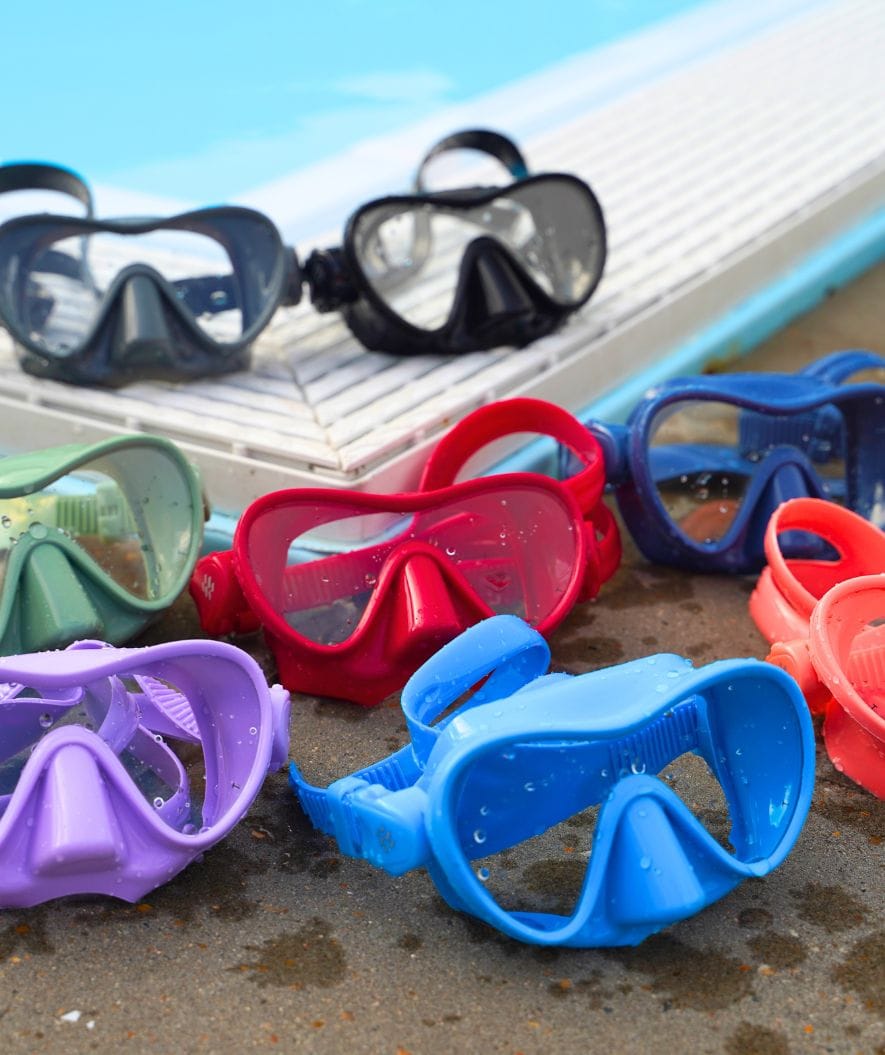 Watery snorkelset för barn - Fisher/Cliff - Grå