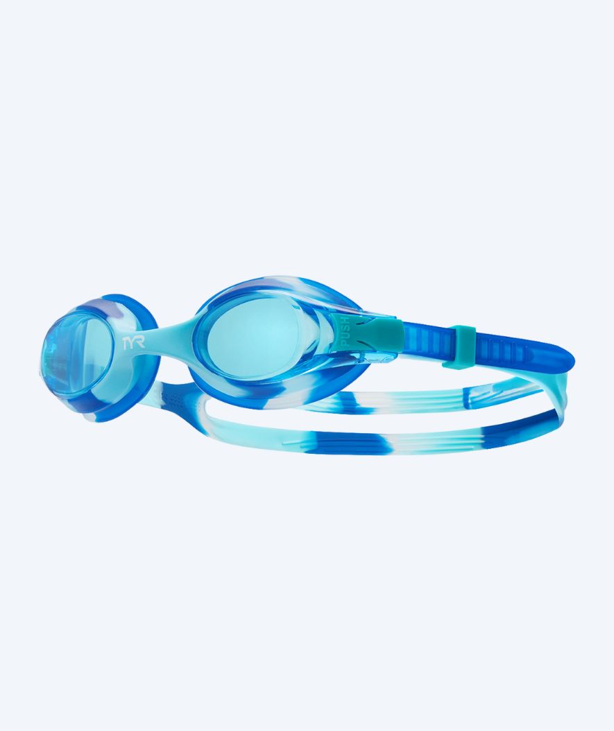 TYR simglasögon för barn - Swimple - Mörkblå/ljusblå