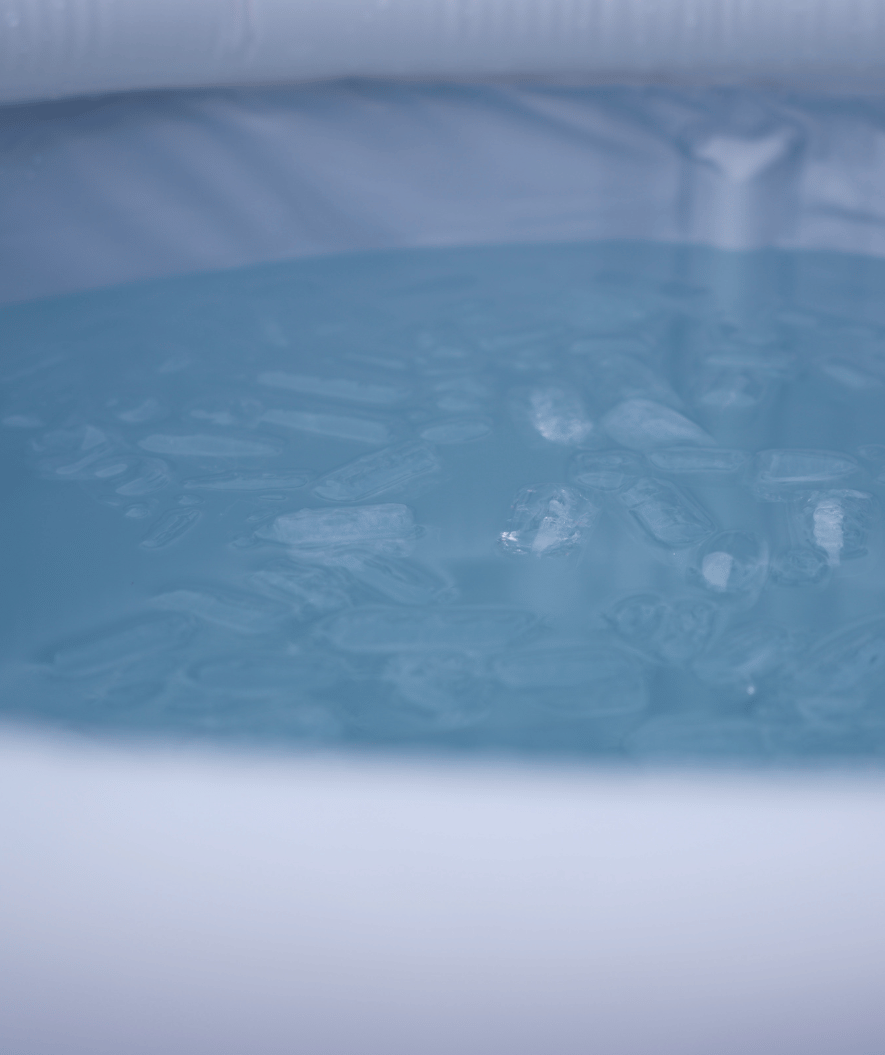 Watery uppblåsbart isbad - Hero - Svart