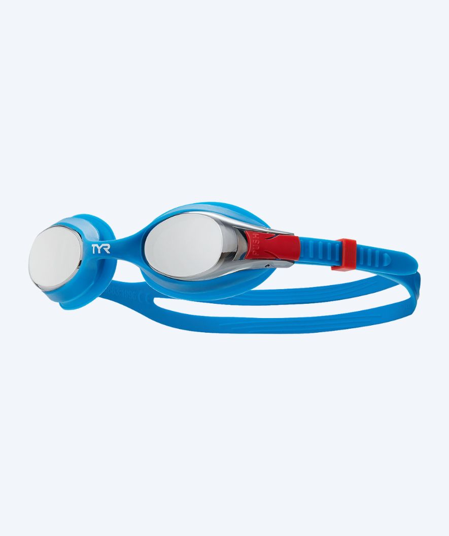 TYR simglasögon för barn - Swimple Mirror - Blå/röd