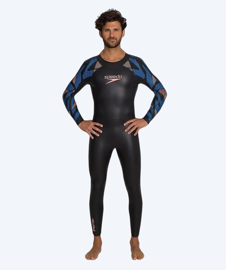 Speedo våddragt til mænd - Proton - Sort/blå