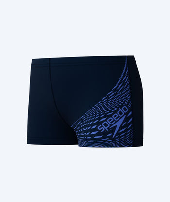 Speedo aqua shorts för pojkar - Medley Logo - Mörkblå