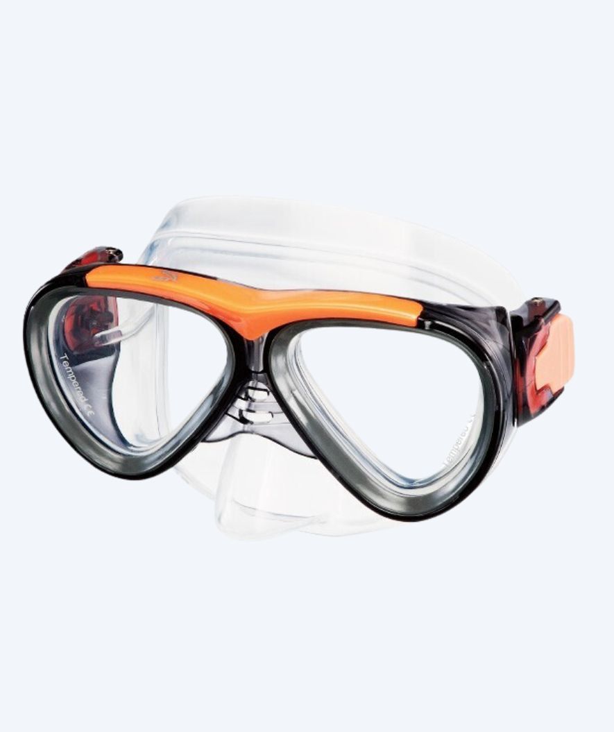 Primotec cyklop med styrka för barn - M59 (-1.0 – -8.0) och (+1.0 – +4.0) - Svart/orange
