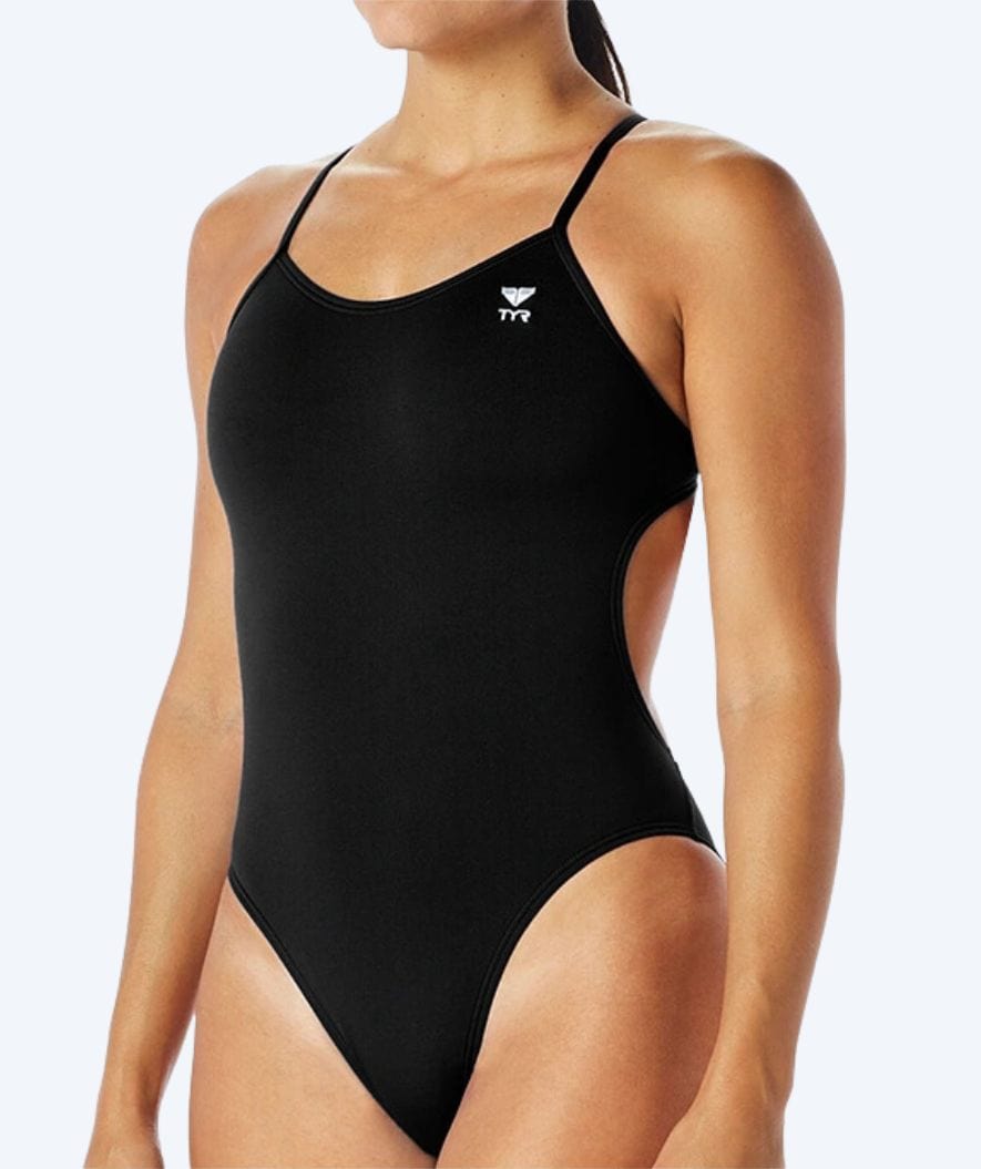 TYR baddräkt för dam - Durafast Elite Cut - Svart
