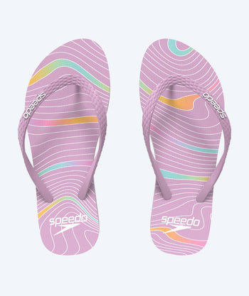 Speedo flip-flops för dam - Ljusrosa