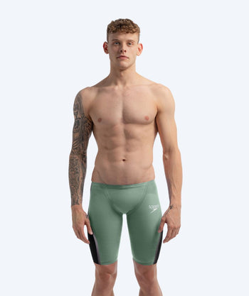 Speedo tävlingsbadbyxor för herr - LZR Pure Intent 2.0 - Grön/svart