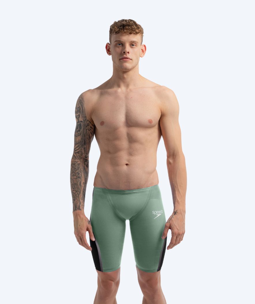Speedo tävlingsbadbyxor för herr - LZR Pure Intent 2.0 - Grön/svart