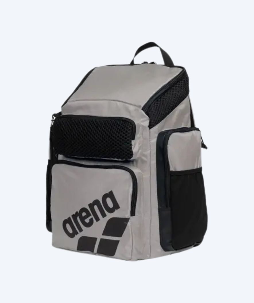 Arena simväska - One Go 45L - Grå/svart