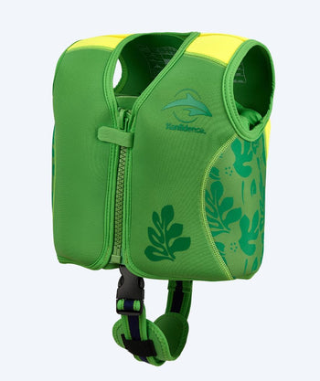 Konfidence simväst för barn (2-12) - Original - Grön/gul