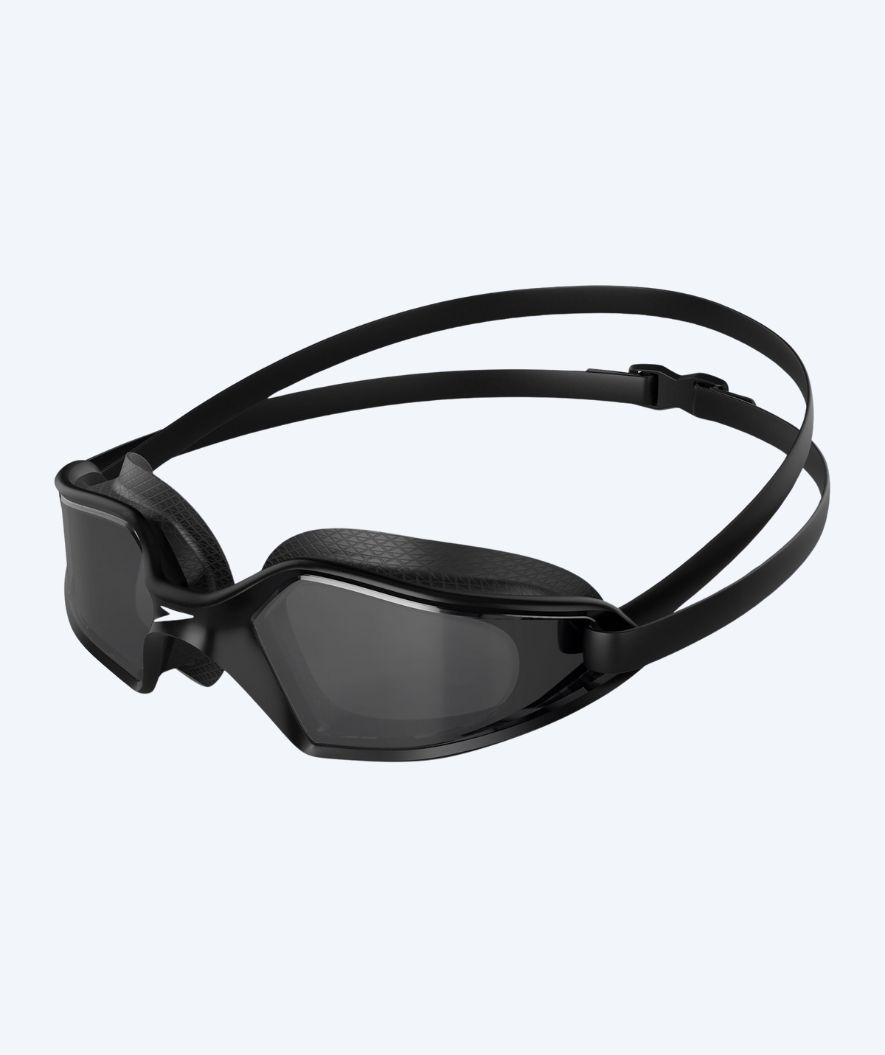 Speedo motionssimglasögon - Hydropulse - Svart/grå (Smoke lins)