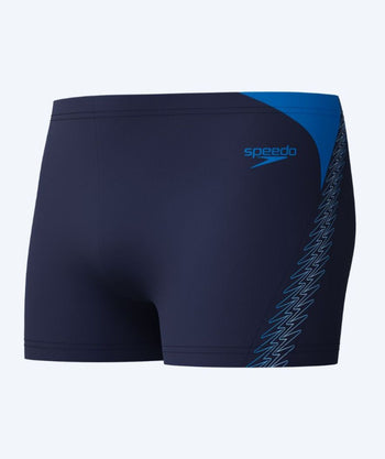 Speedo aquashorts för herr - Hyperboom Splice - Mörkblå/blå