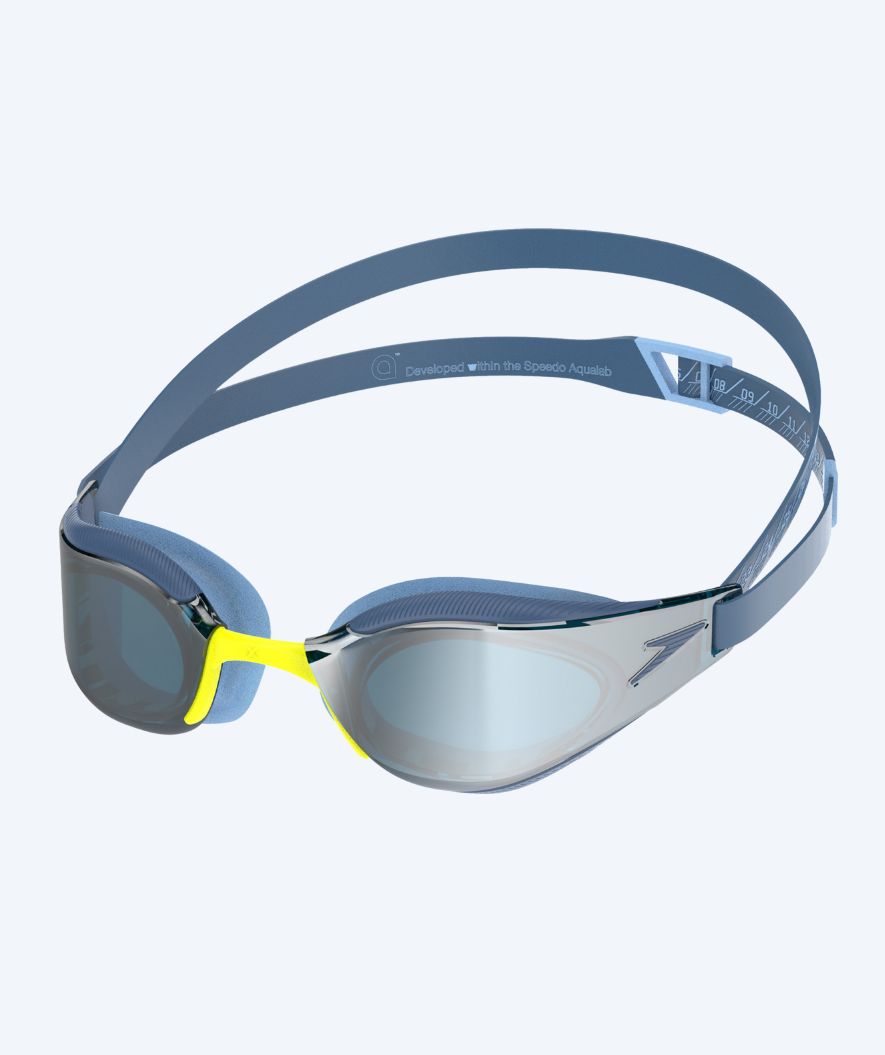 Speedo Elite simglasögon - Fastskin Hyper Elite Mirror - Blå/silver