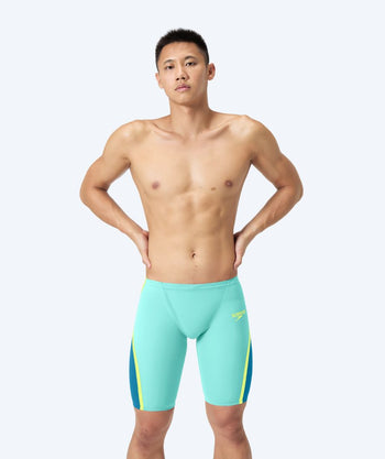 Speedo tävlingsbadbyxor för herr - LZR Pure Intent 2.0 - Ljusblå/mörkblå