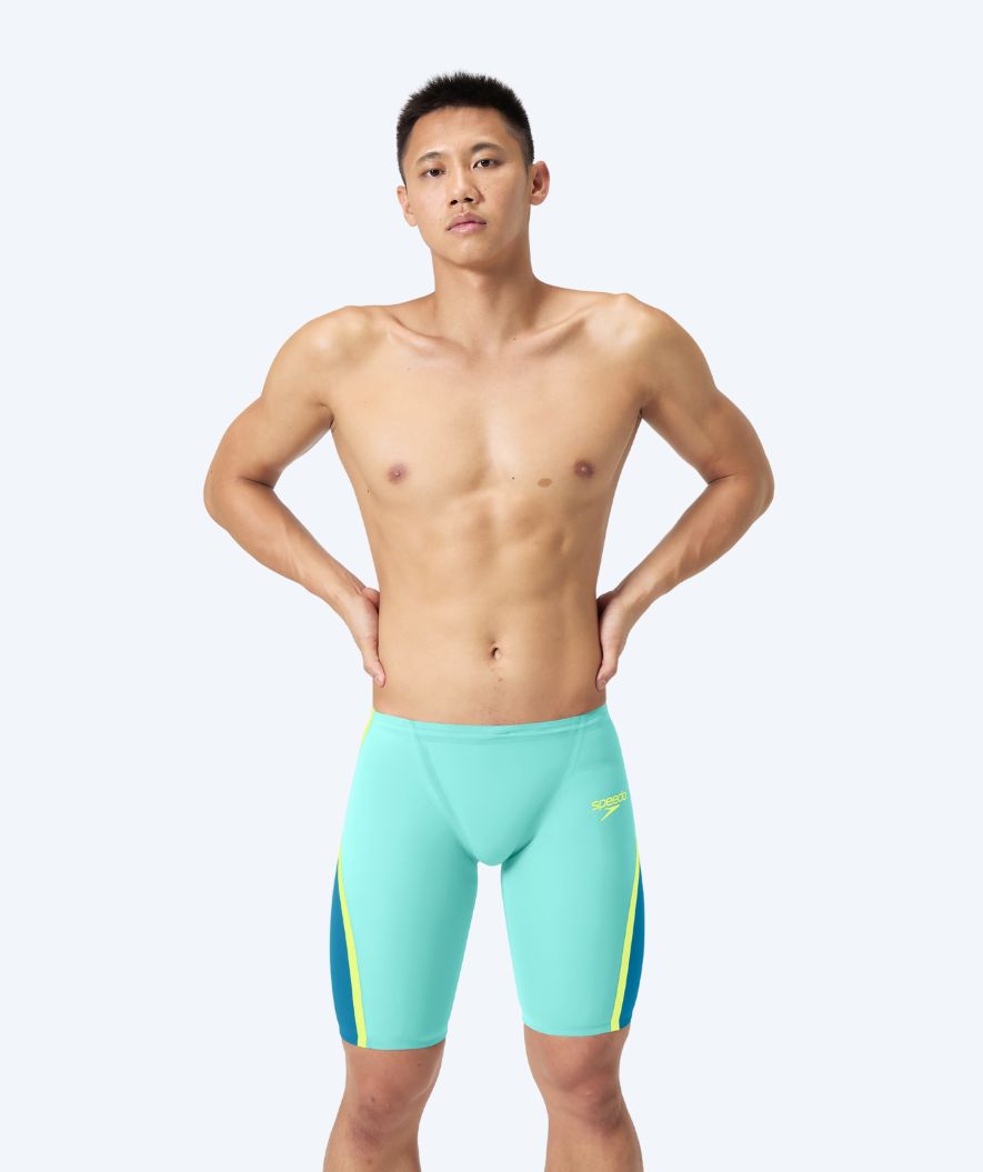 Speedo tävlingsbadbyxor för herr - LZR Pure Intent 2.0 - Ljusblå/mörkblå