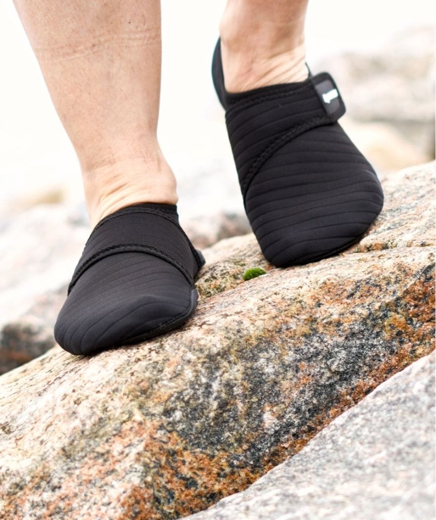 Watery neopren badskor för vuxna - Poseidon - Svart