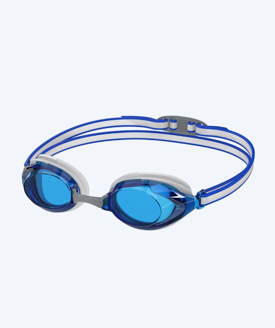 Speedo simglasögon tävling för barn (6-14) - Vanquisher 3.0 - Grå/blå