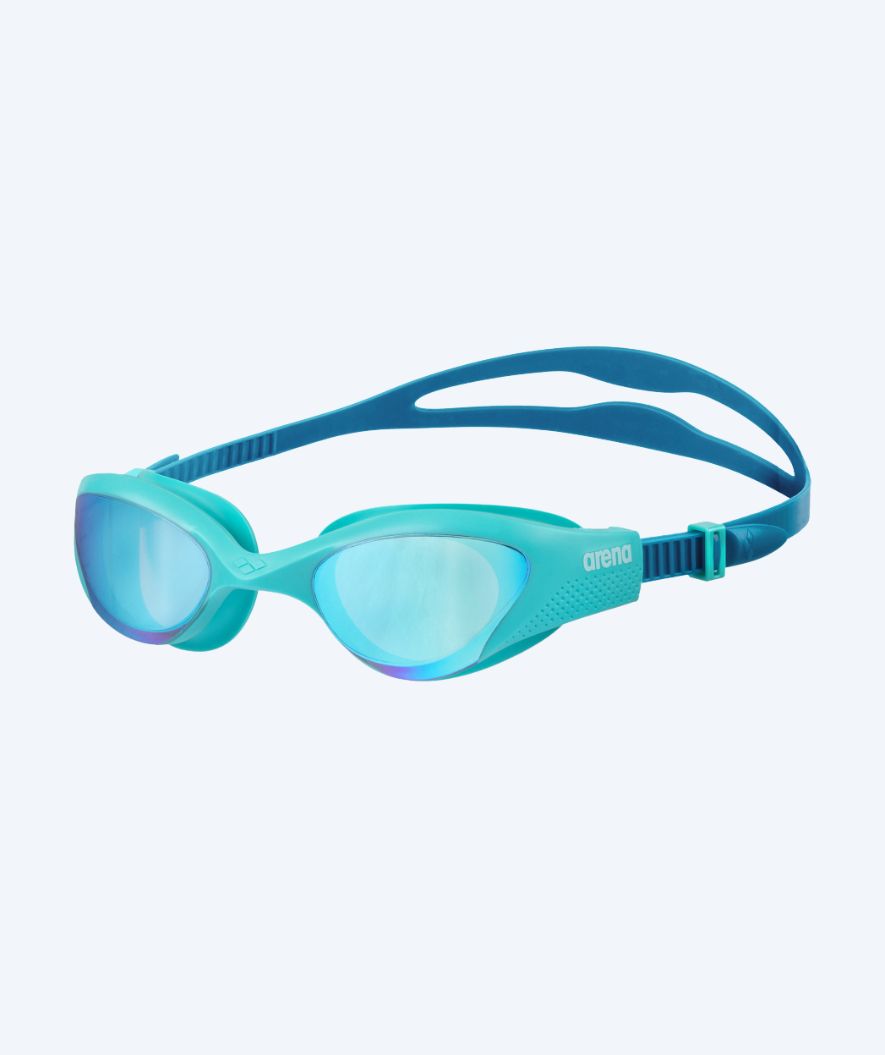 Arena motionssimglasögon - The One Mirror - Turkos/blå