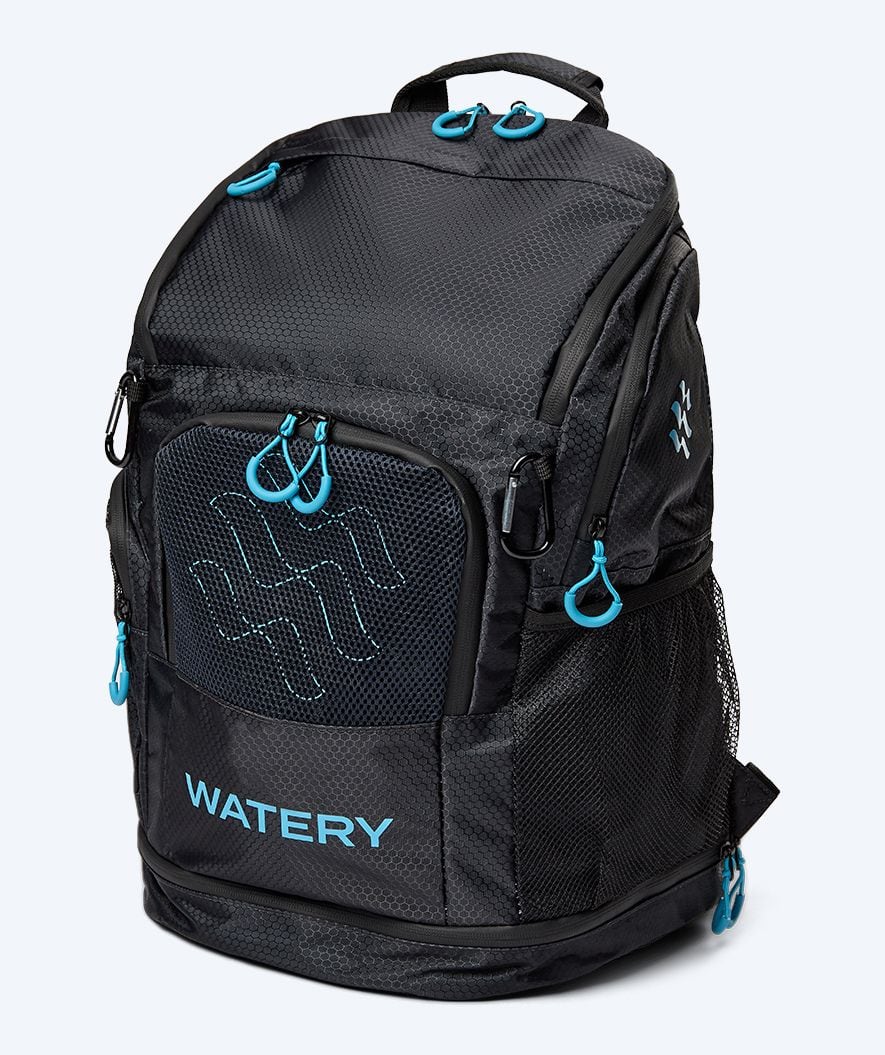 Watery simväska - Raider Pro 45L - Mörkblå/blå