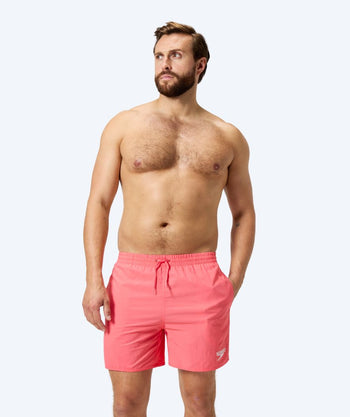 Speedo badshorts för herr - Essential - Ljusrosa