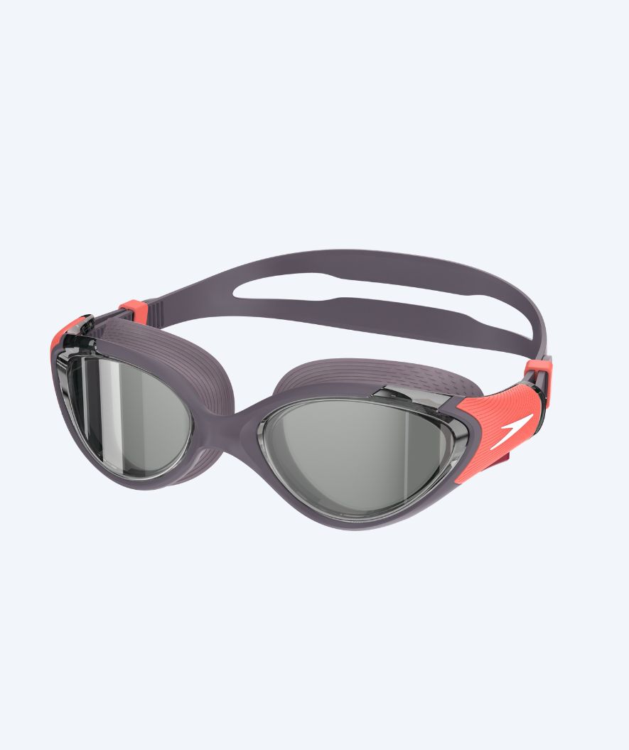 Speedo motions simglasögon för damer - Biofuse 2.0 Mirror - Lila/orange