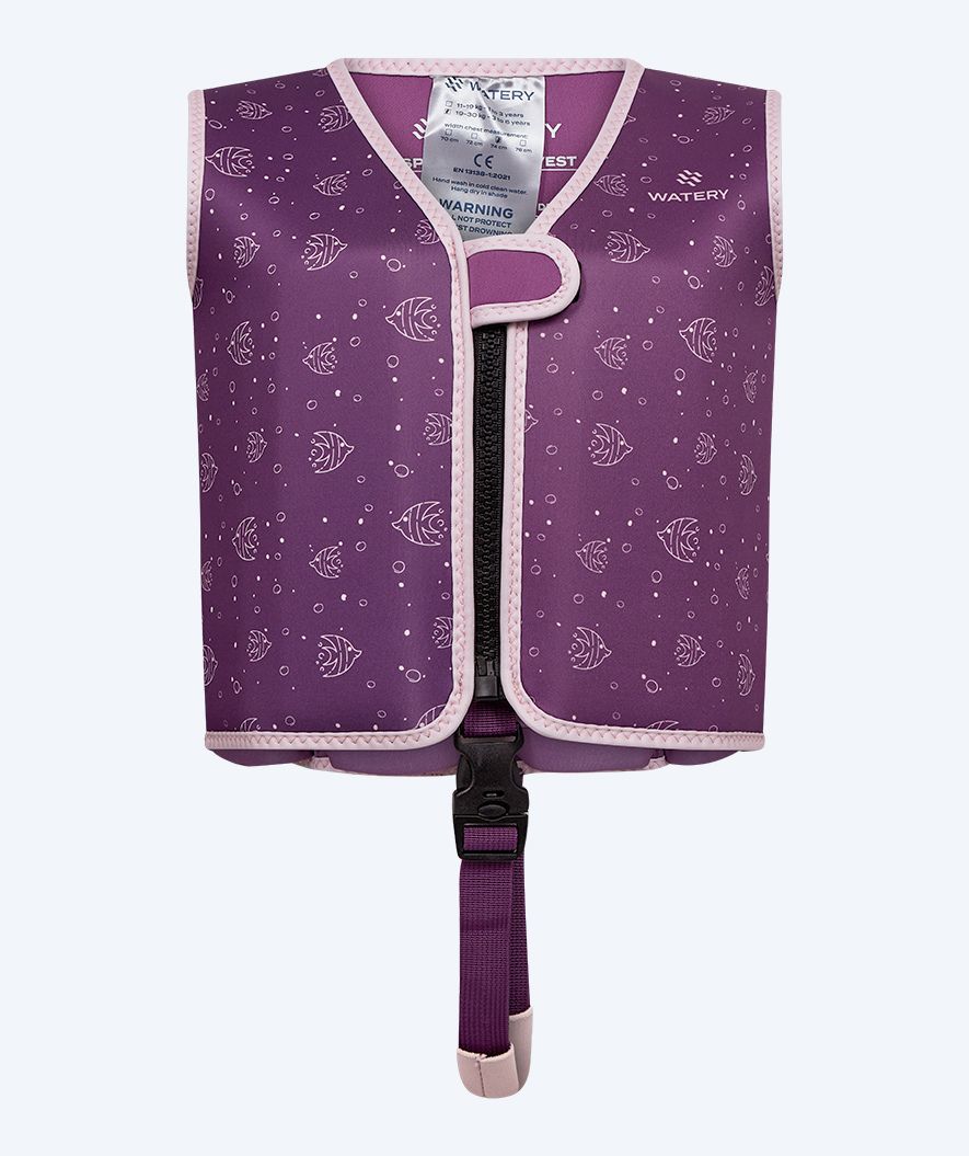 Watery simväst för barn (1-6) - Splashy - Lila